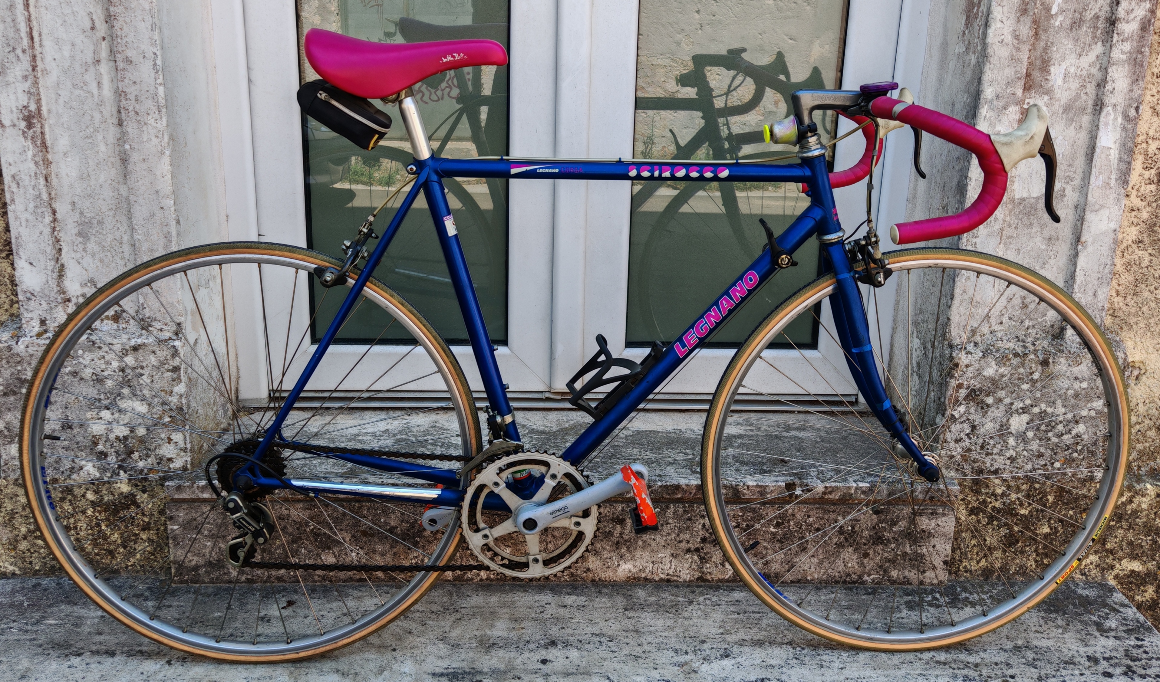 Bici corsa d'epoca legnano scirocco taglia 53