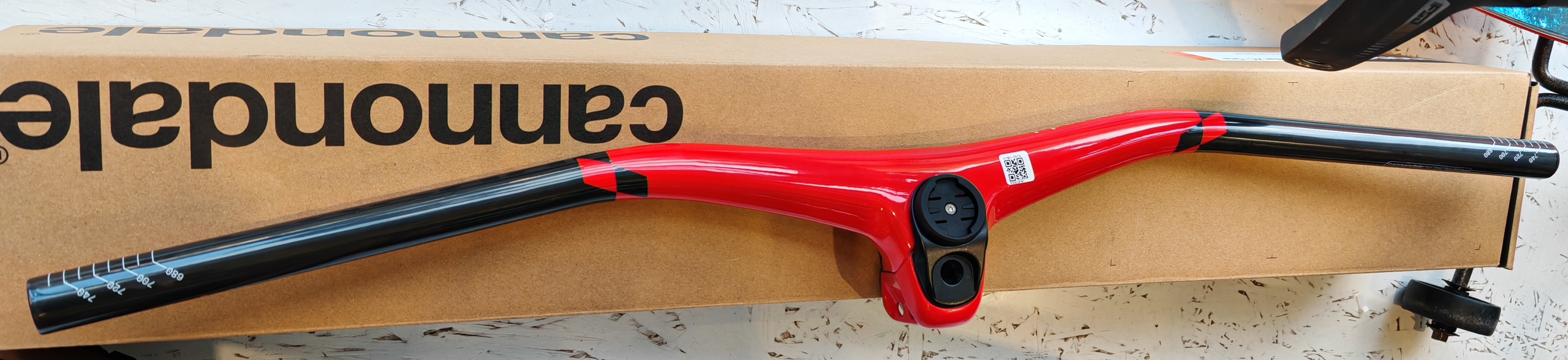 Cannondale manubrio integrato carbonio 760x75 mm SystemBar XC - ONE