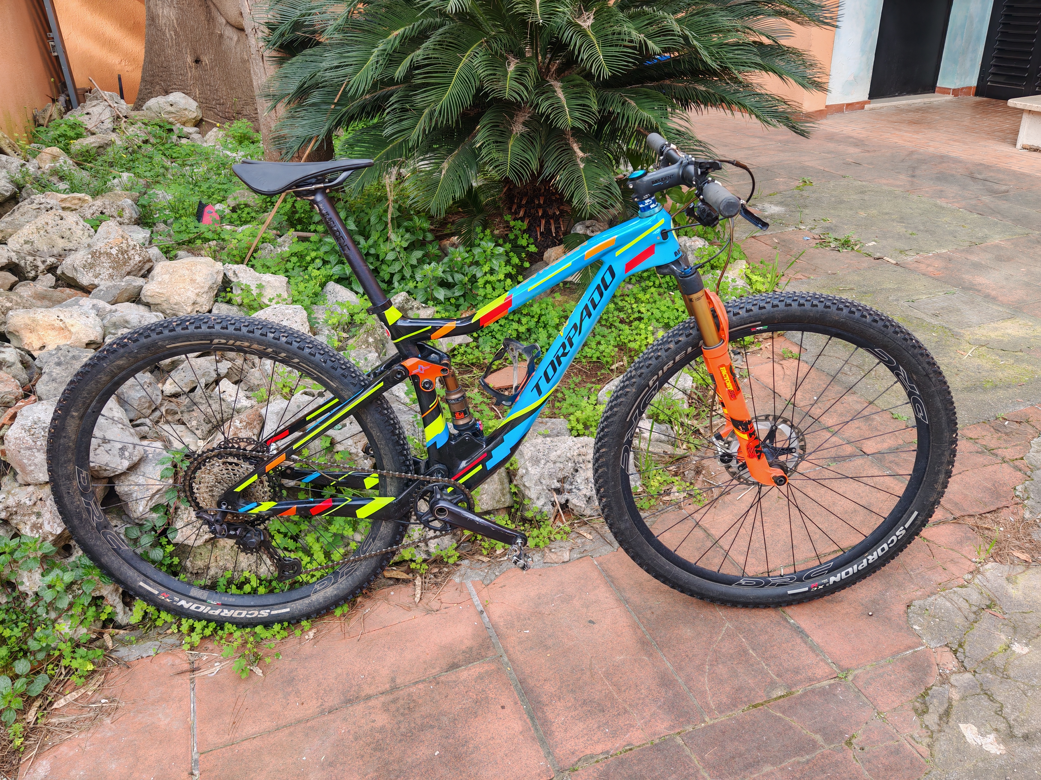 Mtb full Torpado carbonio m